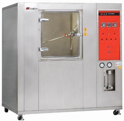 Rainspray test chamber